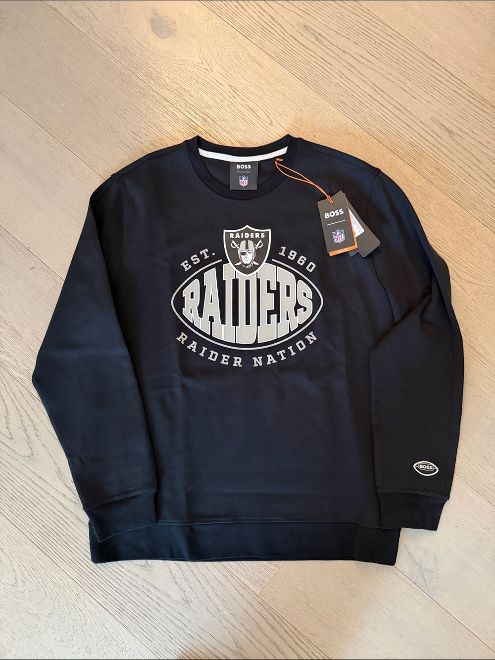 Boss x Raiders Crewneck Sweatshirt